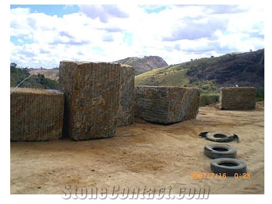 Juparana Golden Khan Granite Quarry
