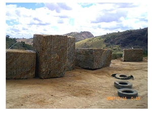 Juparana Golden Khan Granite Quarry