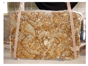 Juparana Golden Khan Granite Quarry