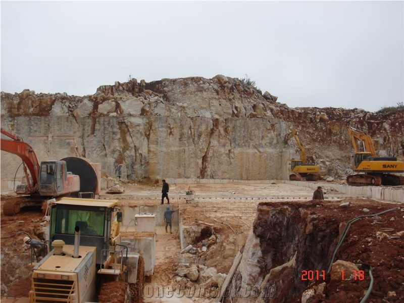 Caesar Grey Marble Quarry