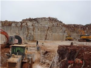 Caesar Grey Marble Quarry
