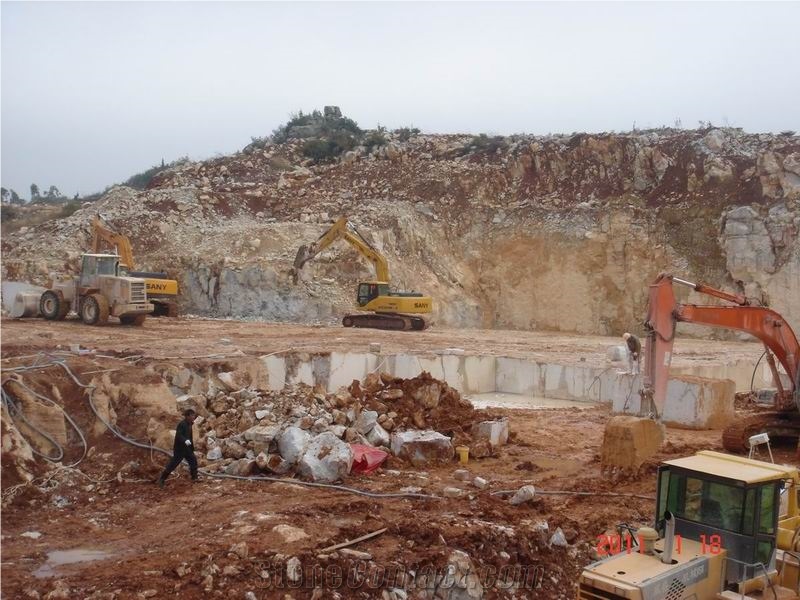 Caesar Grey Marble Quarry