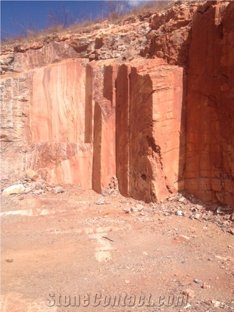 Cardinal Red Onyx Quarry