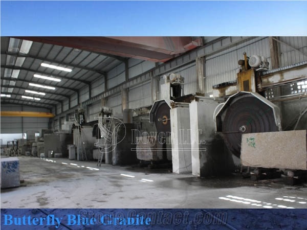 Butterfly Blue Granite Quarry