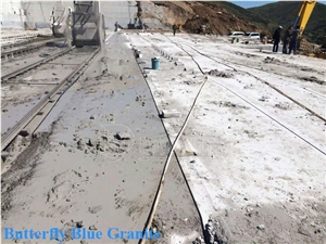 Butterfly Blue Granite Quarry