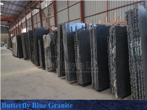 Butterfly Blue Granite Quarry