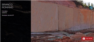 Branco Romano Granite Quarry