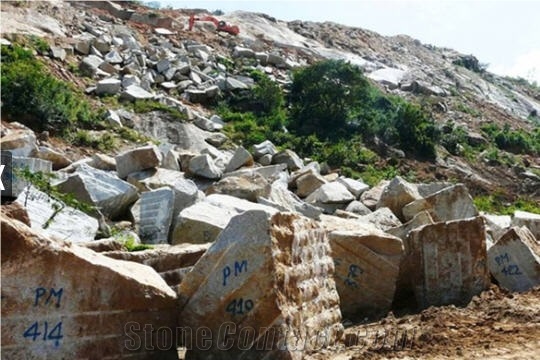 White Phu My Granite Quarry