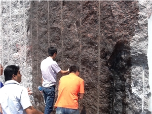 Tan Brown Granite Quarry