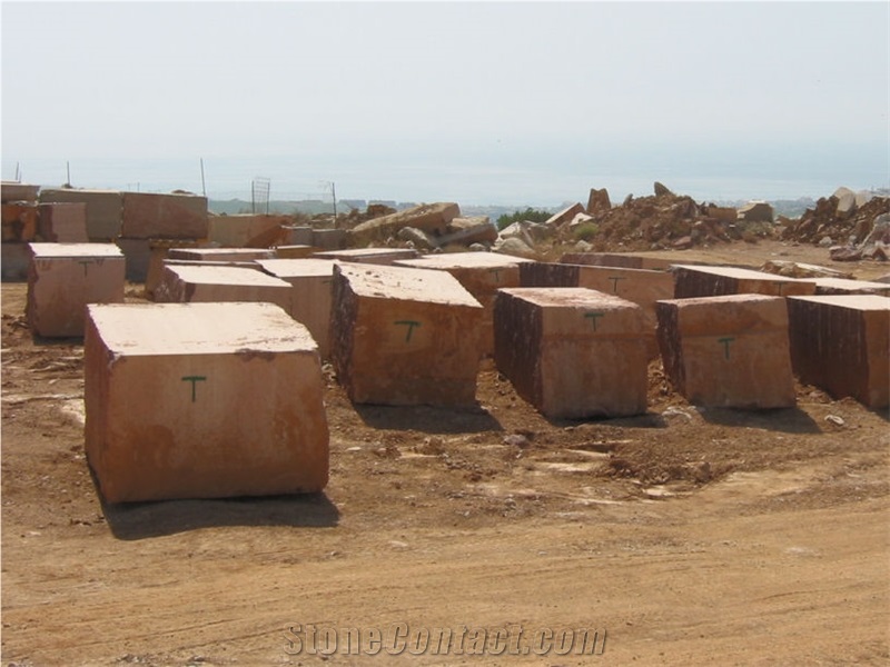 Rojo Al Andalus Marble Quarry