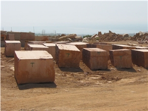 Rojo Al Andalus Marble Quarry