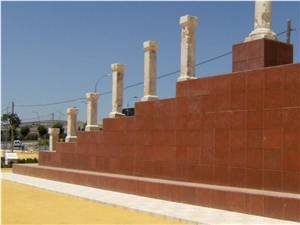 Rojo Al Andalus Marble Quarry