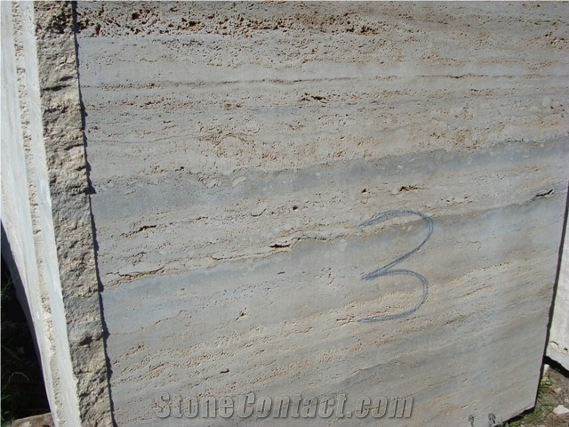 Travertino Silver-Travertino Romano Ocean Silver Quarry