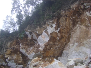 Crystal white marble quarry Crystal white marble quarry
