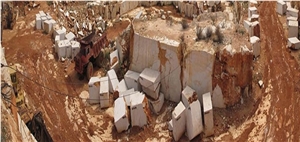 Mermer i Kuq Gure Special Muhur Red Marble Quarry