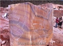 Orange Tiger Onyx Quarry