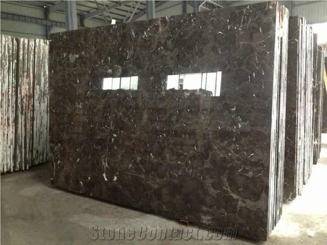 China Dark Emperador Marble Quarry