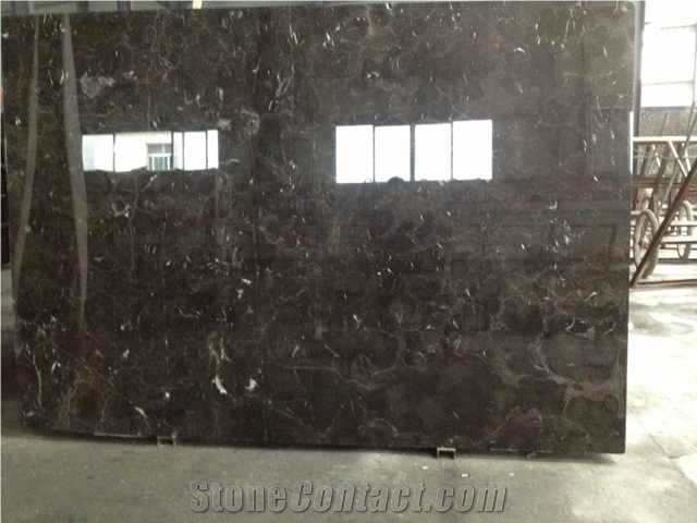 China Dark Emperador Marble Quarry