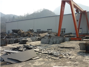 China Sichuan Black Marble Quarry