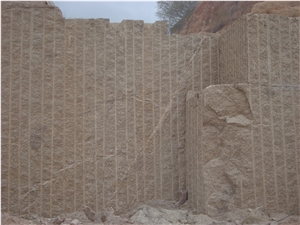 Giallo Fiorito Granite Medina Quarry