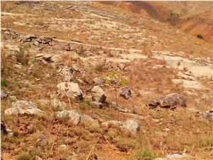 White Galaxy Granite Quarry