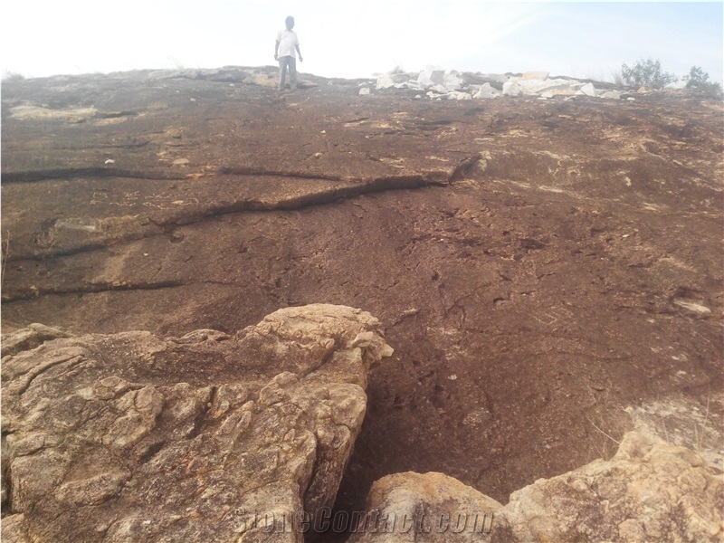 White Galaxy Granite Quarry