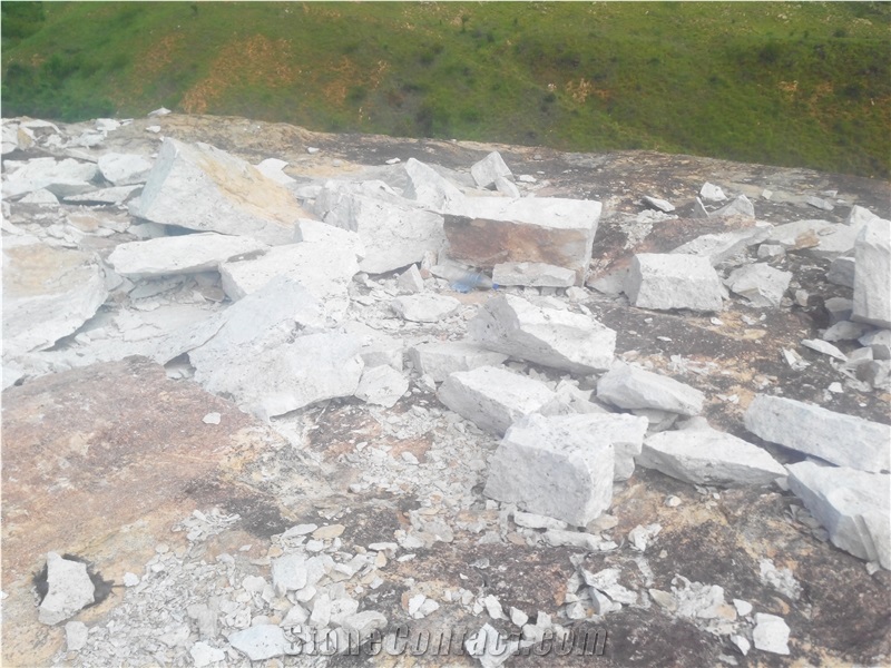 White Galaxy Granite Quarry