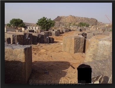 Tan Brown Granite Quarry