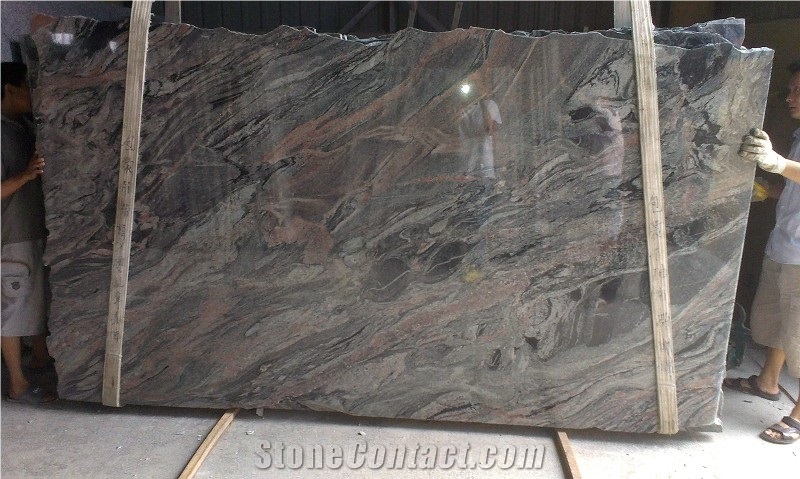 Wellest G261 Juparana Grey Granite Quarry