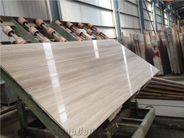 Grey Wood Grain Marble Quarry
