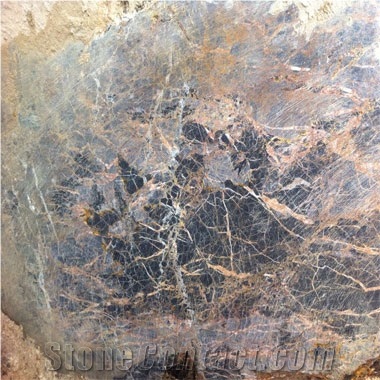 Golden Black Marble Quarry1