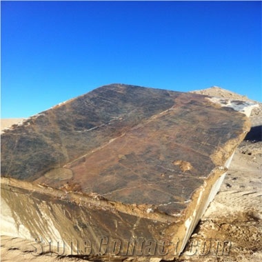Golden Black Marble Quarry1