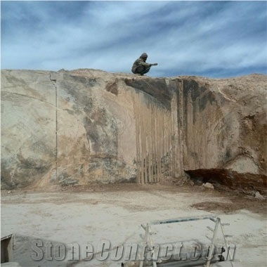 Golden Black Marble Quarry1