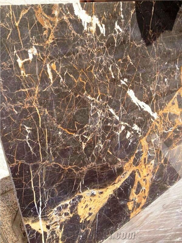 Golden Black Marble Quarry1