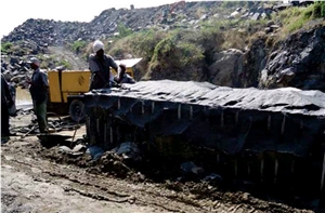 Indian Black Granite Quarry