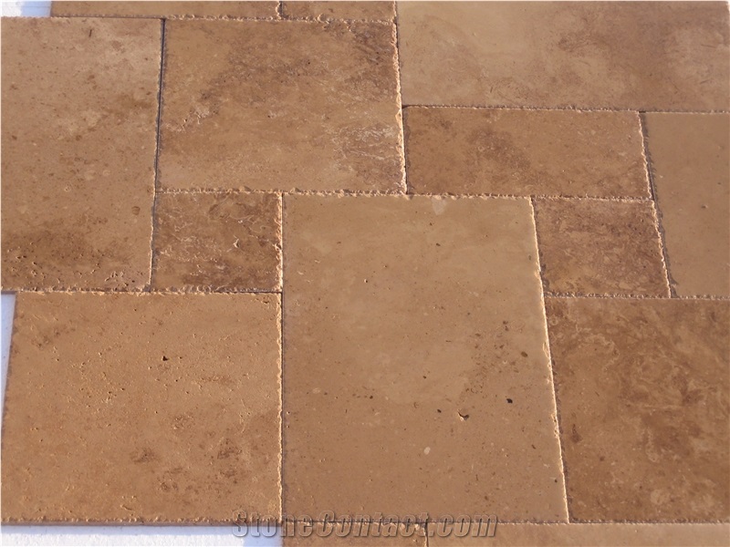 Walnut-Brown Travertine Quarry