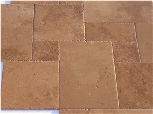 Walnut-Brown Travertine Quarry