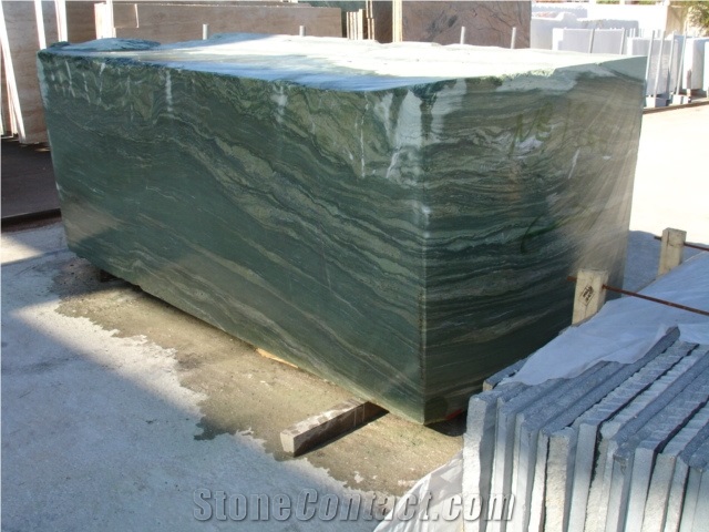 Oasis Verde Marble -Tinos Oasis Green Marble Quarry