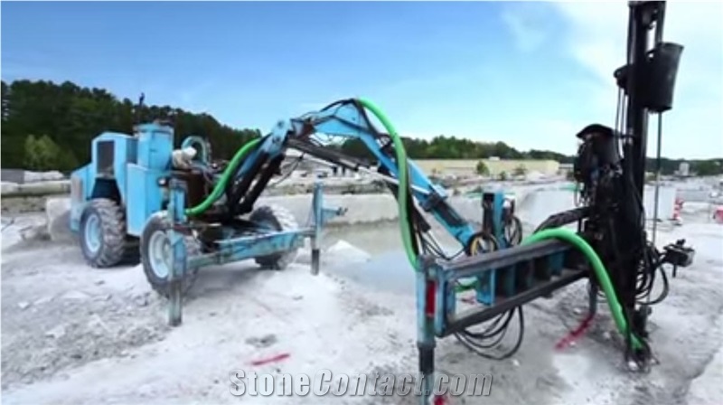 Mount Airy White Granite - Caesar White Granite Quarry
