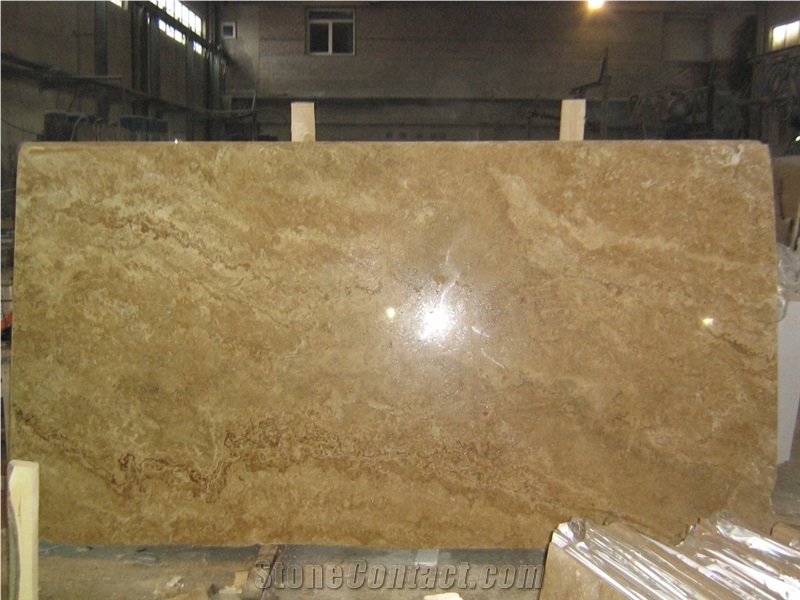 Eurotravertine Beige Skra Travertine Quarry
