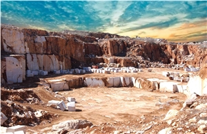 Salome Marble and Bordo Grizo Marble Supren Quarry