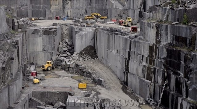 Cambrian Black Granite Quarry