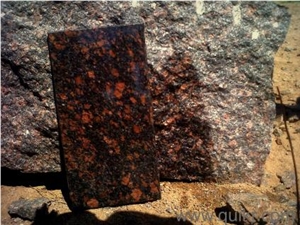 Tan Brown Granite Quarry
