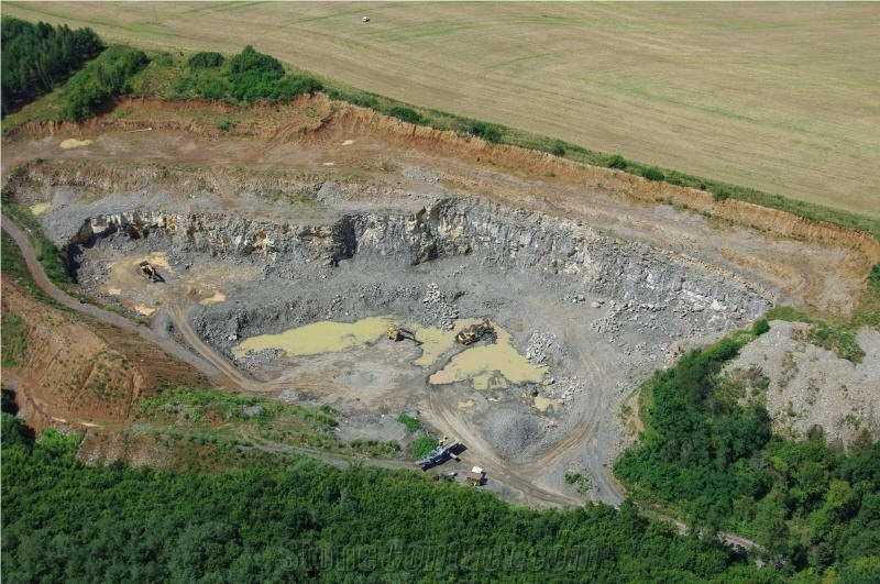 Velke Dravce Basalt Quarry