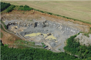 Velke Dravce Basalt Quarry