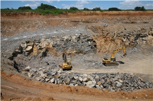 Velke Dravce Basalt Quarry