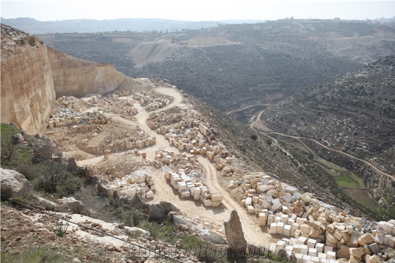 Jerusalem White Limestone Quarry