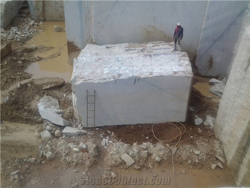 New Kashmir White Granite Quarry