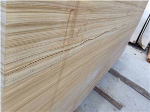 Light yellow wooden vein marble