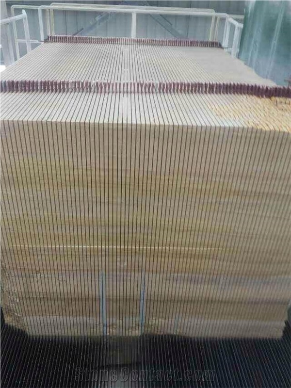 Light yellow wooden vein marble
